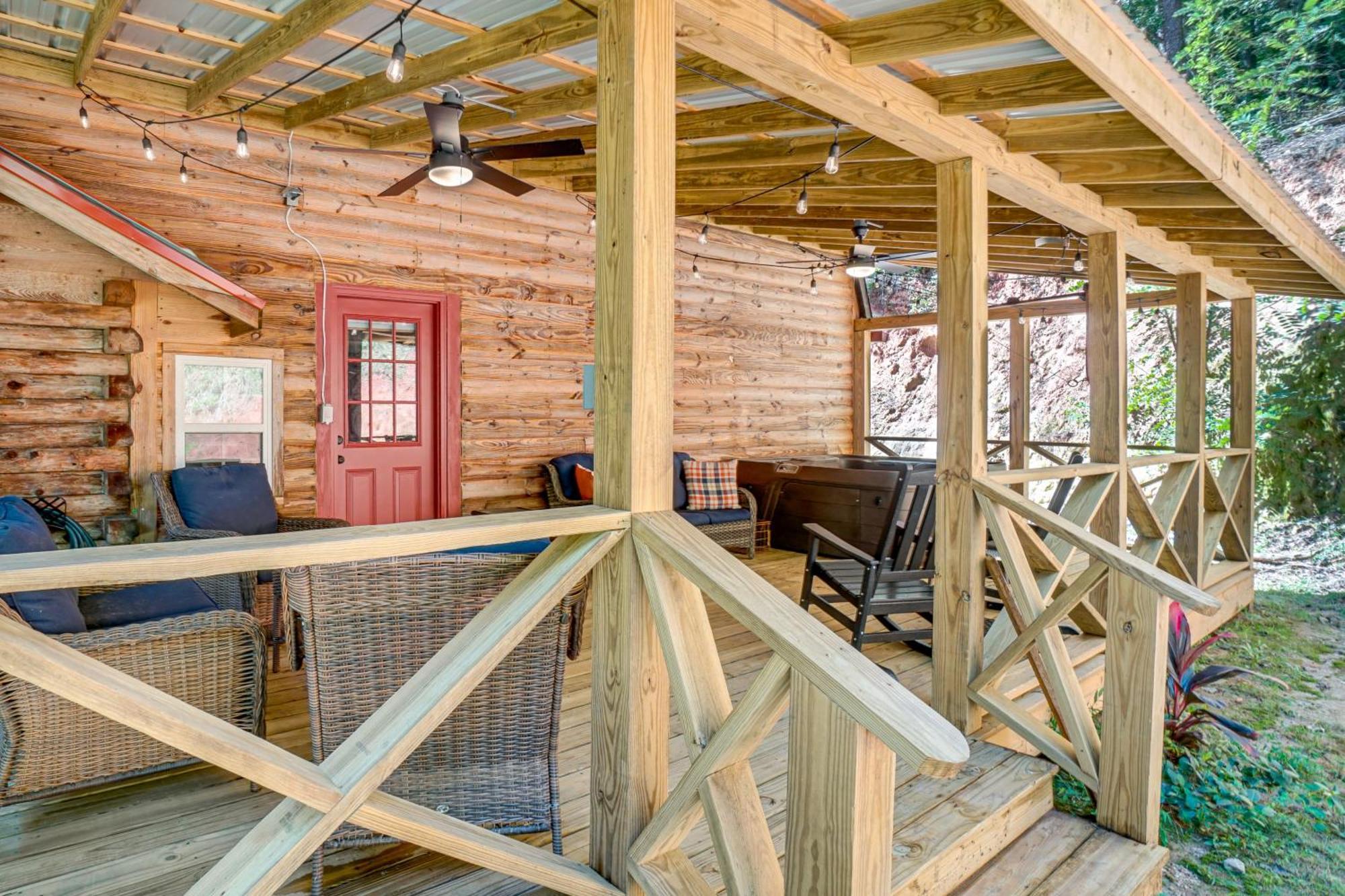 North Georgia Mtn Escape With Hot Tub And Games! Sautee Nacoochee Exterior foto