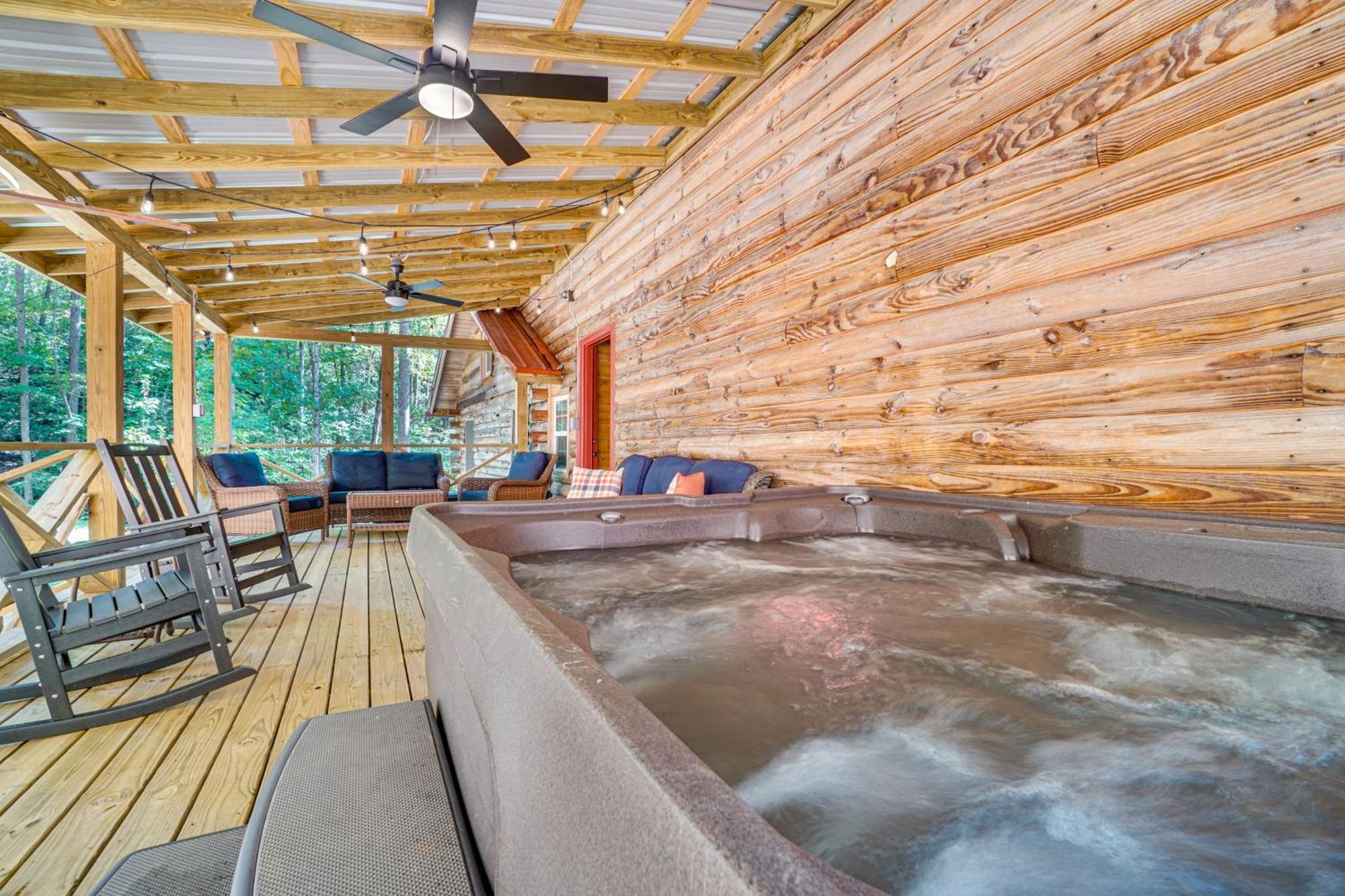 North Georgia Mtn Escape With Hot Tub And Games! Sautee Nacoochee Exterior foto